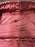 Nike 100% Polyester Hearts Pink Athletic Shorts Size XS (youth) - photo 3
