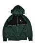 Air Jordan 100% Polyester Green Zip Up Hoodie Size 10 - 11 - photo 1