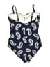 Boden Paisley Blue One Piece Swimsuit Size 10 - photo 2