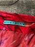 Alice + Olivia Red Cocktail Dress Size L - photo 7