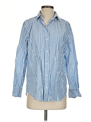J.Crew Factory Store Long Sleeve Button-Down Shirt (view 1)