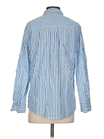J.Crew Factory Store Long Sleeve Button-Down Shirt (view 2)