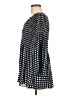 Spense 100% Polyester Checkered-gingham Black Casual Dress Size M - photo 5