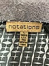 Notations Black Silver Short Sleeve Blouse Size L - photo 7