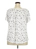 Style&Co White Short Sleeve Blouse Size 3X - photo 2