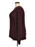 Caslon 100% Polyester Solid Burgundy Pullover Sweater Size XXL - photo 5