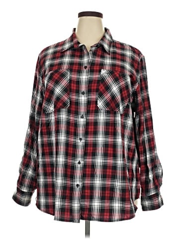 Lauren by Ralph Lauren Long Sleeve Button-Down Shirt (view 1)
