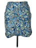 Talbots Outlet Paisley Blue Casual Skirt Size 10 Petite - photo 1