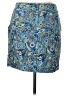Talbots Outlet Paisley Blue Casual Skirt Size 10 Petite - photo 2