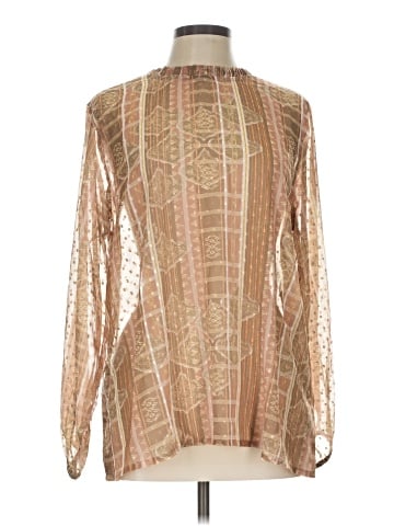 World Market Long Sleeve Blouse (view 1)