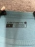 Carhartt 100% Cotton Teal Short Sleeve Top Size 6 - photo 3