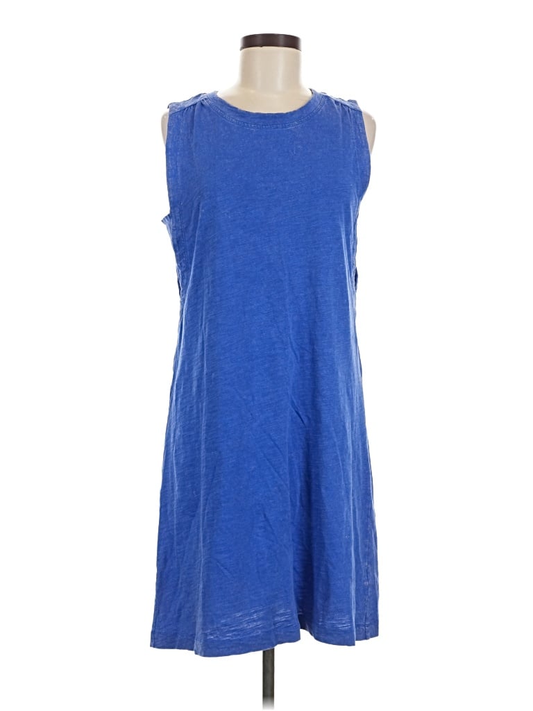 Pre-owned Evereve Casual Dress In Blue