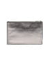 Diane von Furstenberg 100% Leather Metallic Silver Leather Clutch One size - photo 2