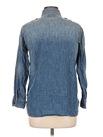 Current/Elliott Long Sleeve Button-Down Shirt (view 2)