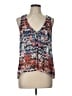 Mudd 100% Polyester Blue Sleeveless Blouse Size L - photo 1