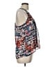 Mudd 100% Polyester Blue Sleeveless Blouse Size L - photo 4