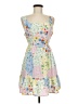 Shein 100% Polyester Floral Pink Casual Dress Size 6 - photo 1
