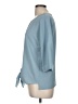 Downeast Blue 3/4 Sleeve Blouse Size M - photo 5
