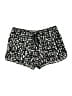 Banana Republic 100% Polyester Print Black Shorts Size S - photo 1