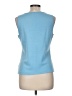 St. John Blue Sleeveless Top Size M - photo 2