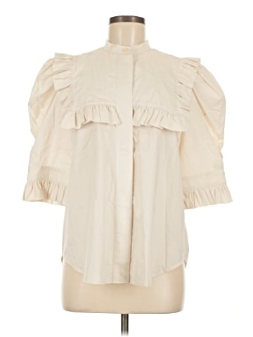 By Malene Birger Short Sleeve Blouse (view 1)