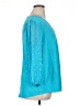 MULTIPLES 100% Polyester Teal 3/4 Sleeve T-Shirt Size XL - photo 4