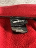 Umbro Red Zip Up Hoodie Size 6 - 7 - photo 3
