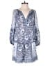 Joie 100% Silk Paisley Blue Romper Size M - photo 1