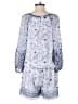 Joie 100% Silk Paisley Blue Romper Size M - photo 2