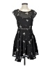 Free People 100% Polyester Stars Black Cocktail Dress Size 4 - photo 1