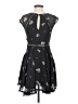 Free People 100% Polyester Stars Black Cocktail Dress Size 4 - photo 2