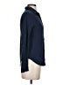 Splendid Polka Dots Blue Long Sleeve Button-Down Shirt Size S - photo 4
