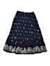 Justice 100% Cotton Paisley Blue Skirt Size 8 - photo 1
