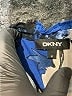 DKNY Floral Blue Sleeveless Blouse Size M - photo 7