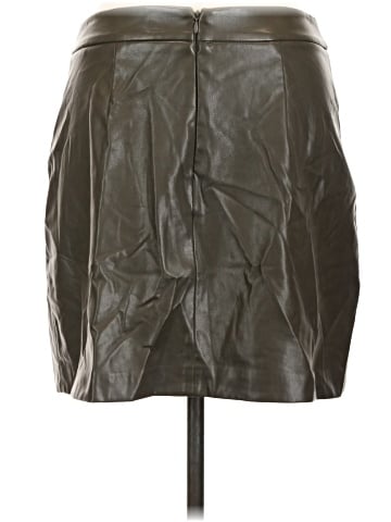Elie Tahari Faux Leather Skirt (view 2)