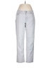 Talbots Outlet Stripes Silver Jeans Size 8 - photo 1