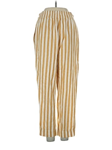 Madewell Tapered Huston Pull-On Crop Pants in Stripe (view 2)