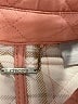 Chico's 100% Polyester Argyle Pink Coat Size Lg (2) - photo 6