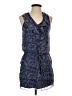 Mossimo Supply Co. Paisley Blue Casual Dress Size S - photo 1