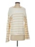 41Hawthorn 100% Cotton Stripes Ivory Pullover Sweater Size S - photo 1