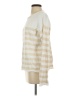 41Hawthorn 100% Cotton Stripes Ivory Pullover Sweater Size S - photo 5