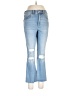 Express Hearts Blue Jeans Size 10 - photo 1