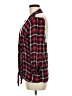 Justify Plaid Red Cardigan Size M - photo 5