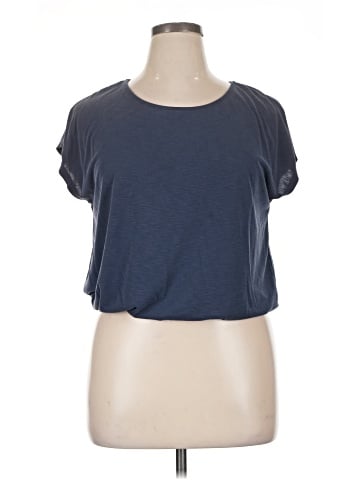 Green Envelope Short Sleeve Top (view 1)
