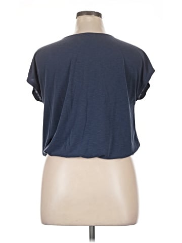 Green Envelope Short Sleeve Top (view 2)