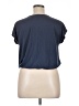 Green Envelope Blue Short Sleeve Top Size XL - photo 2