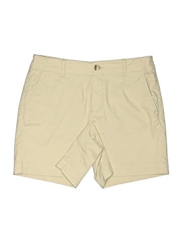 Ann Taylor LOFT Khaki Shorts (view 1)