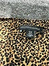 Saks Fifth Avenue 100% Polyester Animal Print Brown Short Sleeve Blouse Size M - photo 7