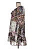 Elan 100% Polyester Paisley Gray Casual Dress Size M - photo 5