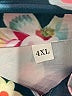 Unbranded Floral Teal Short Sleeve Blouse Size 4X - photo 7